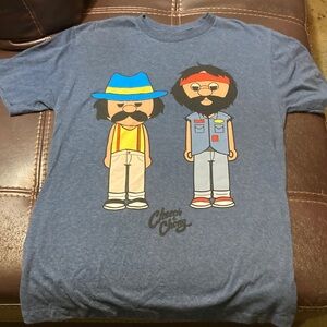 Cheech and Chong Blue Graphic Tee